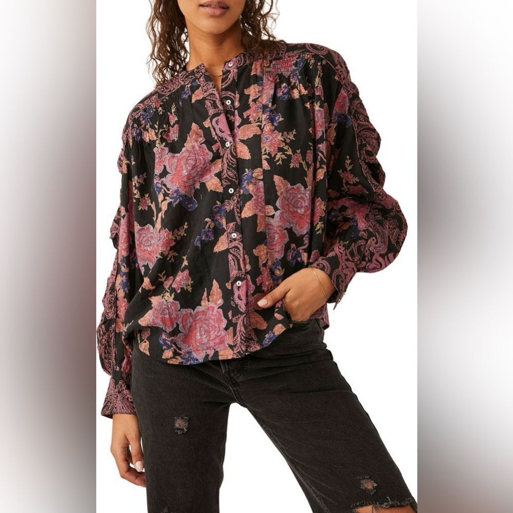 Free People Women's Maraya Floral Printed Top
E25